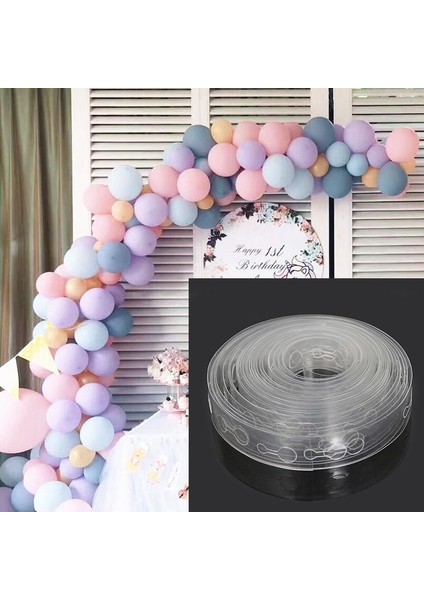 Balon Dekorasyon Şerit 5 Metre modelleri