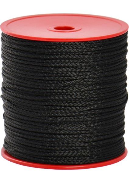2,0 Mm Polyester Çok Amaçlı İp Halat - Siyah - 150 M. - Makaralı