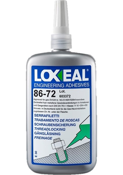 Yüksek Mukavemet 86-72 Sızdırmazlık Ve Kenetleyici 50 Ml