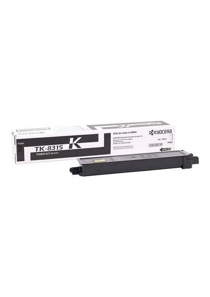 Kyocera Mita TK-8315 Siyah Toner Taskalfa 2550ci