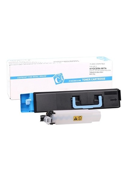 Kyocera Mita TK-865 Smart Mavi Toner Taskalfa 250ci-300ci