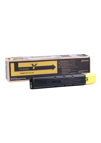 Kyocera Mita TK-8705 Sarı Toner Taskalfa 6550ci-7550ci