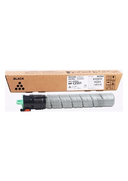 MP-C 2051-2551 Siyah Toner 841587 841504 842061 210Gr.