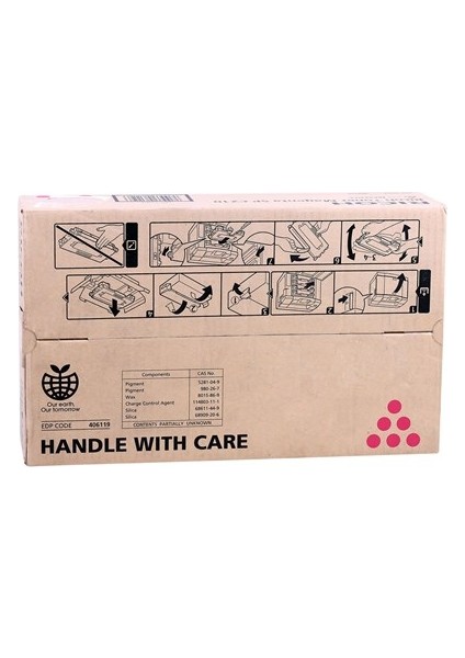 SP-C 210 Kırmızı Toner CL-800-1000 Type 140-210SF 402099