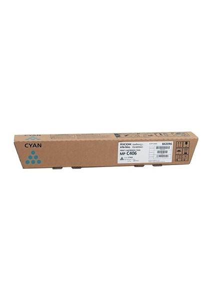 MP-C 306-C307-C406 Mavi Toner 842096