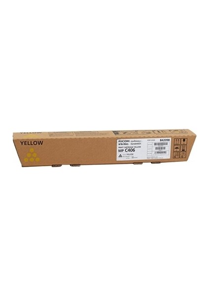 MP-C 306-C307-C406 Sarı Toner 842098