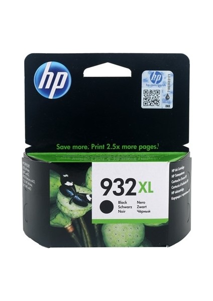 ZR Hp 932XL-CN053AE Orjinal Siyah Kartuş