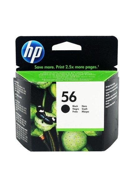 C6656AE NR56 Siyah Kartuş