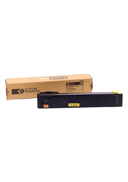 49345-Kyocera Mita TK-5205 Sarı Toner Taskalfa 356ci-CS356ci 1T02R5ANL0