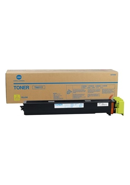 TN-611 Sarı Toner Bizhub C451-C550-C650 A070250