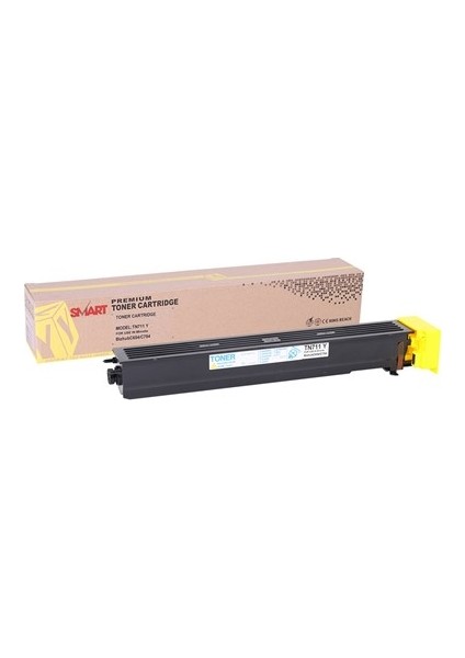 TN-711 Smart Sarı Toner Bizhub C654C754