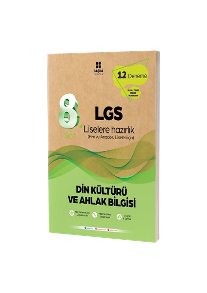 Başka Yayıncılık 8. Sınıf Lgs Din Kült. 6 Lı Deneme