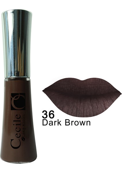 Kalıcı Mat Ruj / Long Kisses Lipgloss 36