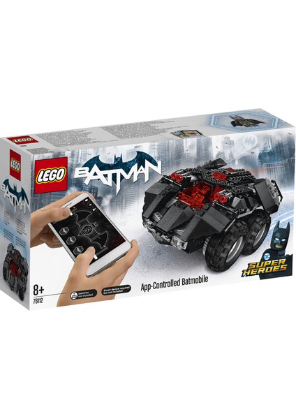 DC Comics Super Heroes 76112 Uygulama Uzaktan Kumandalı Batmobil