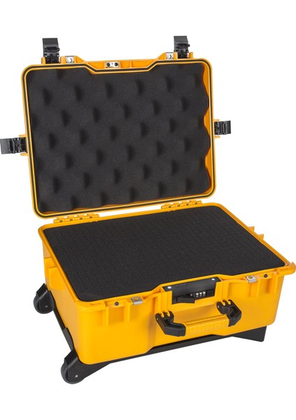 Mtc 460C Sarı - Yumurta Sünger + Kare Lazer Kesim Süngerli Tough Case Pro Takım Çantası