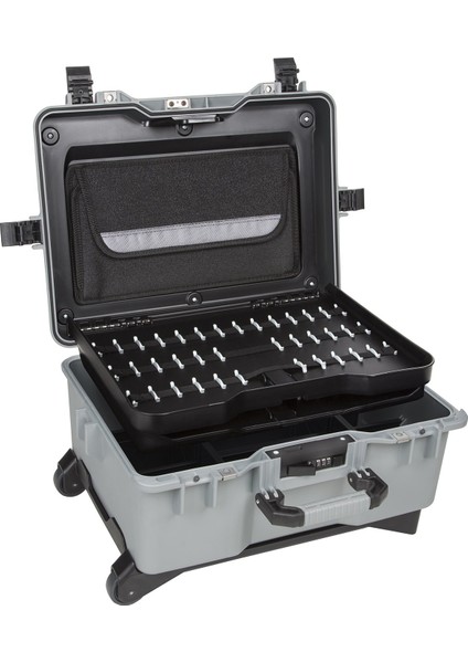 Mtc 460Pp Gri - Plastik Takım Dizmeli +Plastik Bölmeli Tough Case Pro Takım Çantası