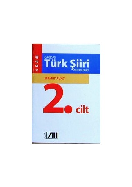 Çağdaş Türk Şiiri Antolojisi(2 Cilt) - Memet Fuat