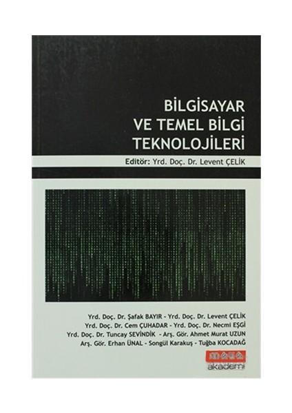 Bilgisayar Ve Temel Bilgi Teknolojileri-Tuğba Kocadağ
