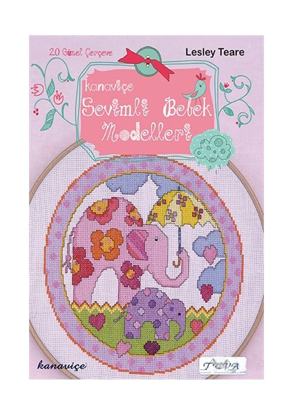 Kanaviçe Sevimli Bebek Modelleri - Lesley Teare