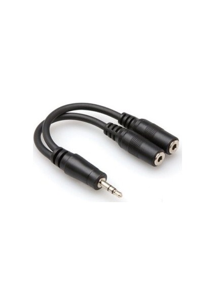 3.5 Mm. Trs (M) <-> Dual 3.5 Mm. Trs (F) Y-Kablo