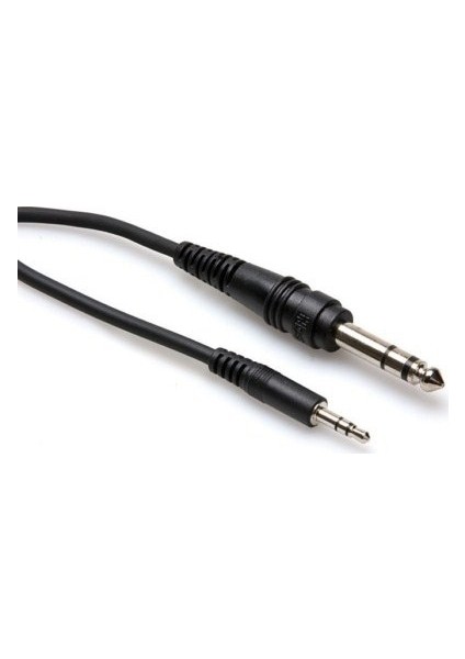 3.5 Mm Trs (M) <-> 1/4'' Trs (M) Stereo Kablo, 3 Mt.