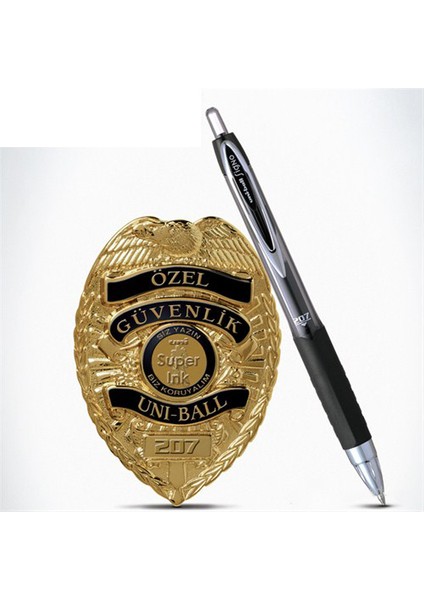 Signo 207 Mavi Jel Kalem 0,7 mm Paslanmaz Çelik Uç, Yumuşak Tutaç ve Konforlu Yazım – 1 Adet modelleri