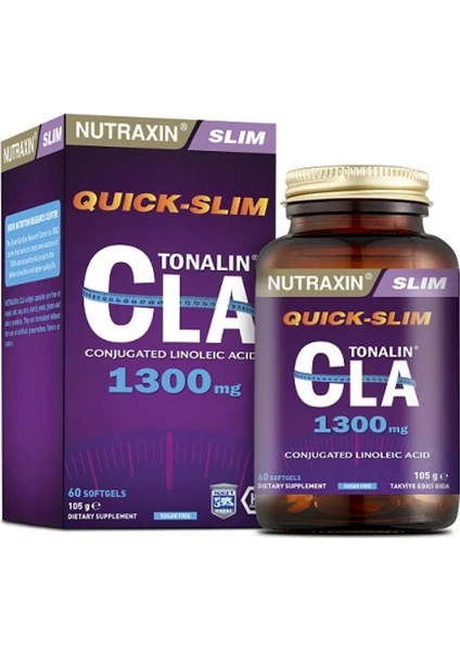 Quick-Slim CLA Tonalin 60 Kapsül