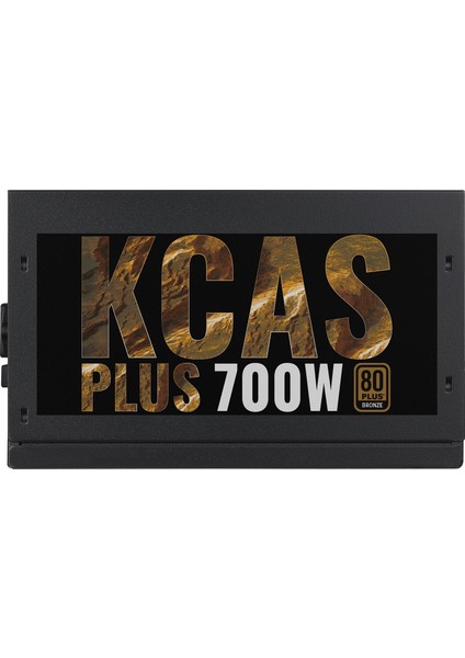 KCAS PLUS 700W 80Plus Bronze Sertifikalı 58A Single Rail Güç Kaynağı (AE-KCASP700)