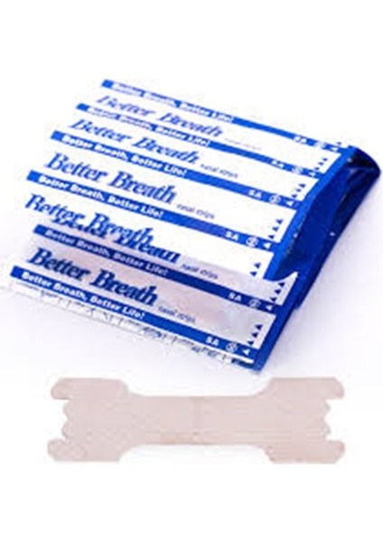 Breathe Fresh Burun Bandı Large Boy 66 mm 19 mm 10 Adet 1 Kutu modelleri