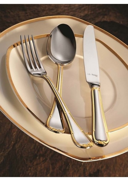 Tulip Gold Altın 89 Parça Kaşık Çatal Bıçak Takımı