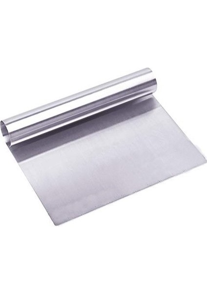 Çelik Spatula Hamur Kazıyıcı Pasta Sıvama Aparatı 20 cm