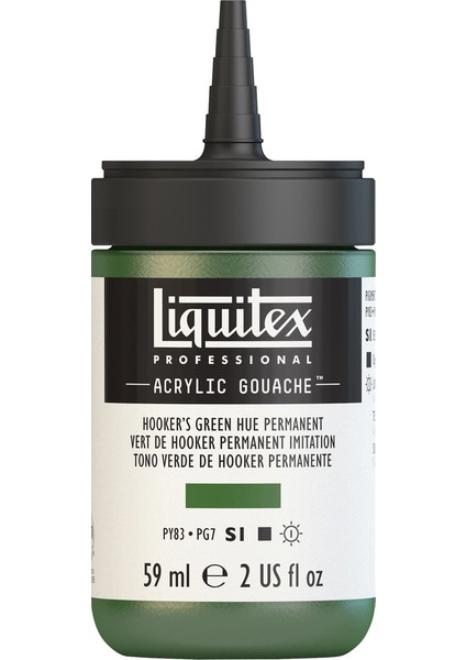 Akrilik Guaj 59Ml - Hooker'S Green Hue Permanent
