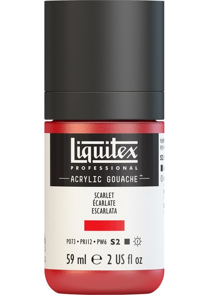 Akrilik Guaj 59Ml - Scarlet