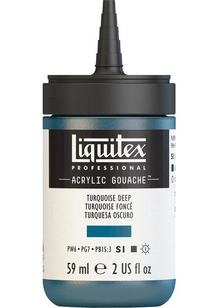 Akrilik Guaj 59Ml - Turquoise Deep fiyatları