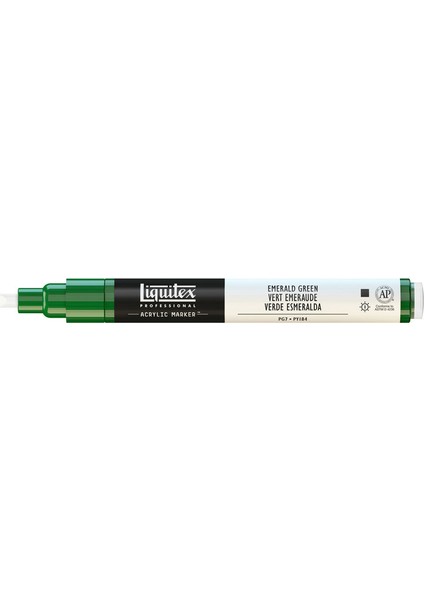 Profesyonel Akrilik Kalem 2-4Mm Emerald Green
