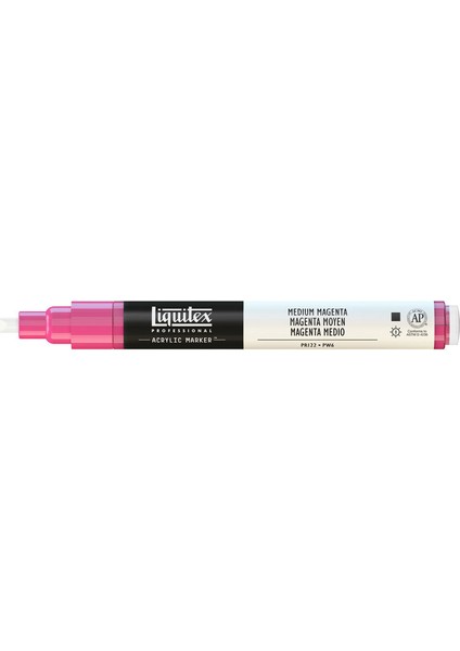 Profesyonel Akrilik Kalem 2-4Mm Medium Magenta