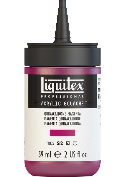 Akrilik Guaj 59Ml - Quinacridone Magenta