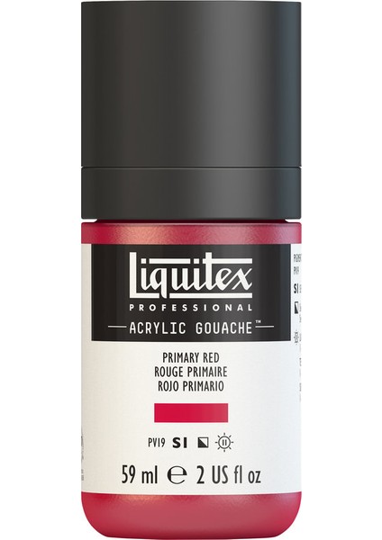 Liquitex Akrilik Guaj 59Ml - Primary Red