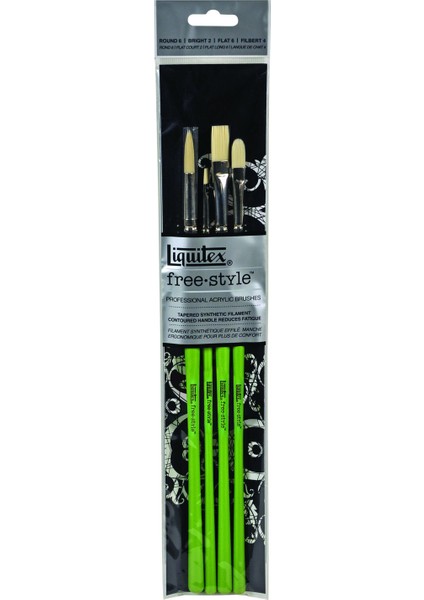 Liquitex Free Style Profesyonel Fırça Seti
