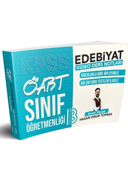 2019 ÖABT Sınıf Öğretmenliği Edebiyat Video Ders Notları