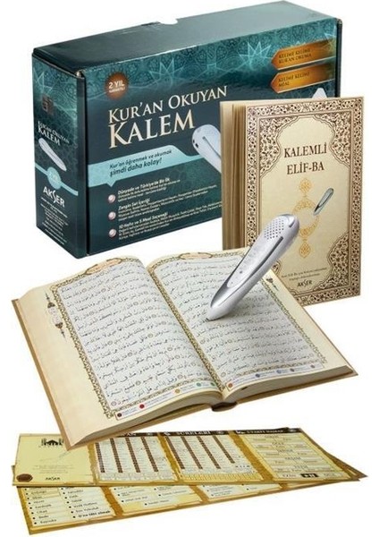 Akser Kuran Okuyan Kalem Seti