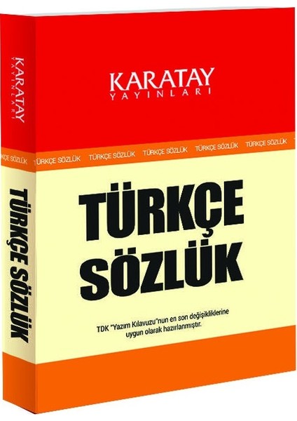 Karatay Yayınları Türkçe Sözlük -  - Cep Boy