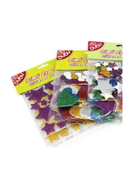 Eva Sticker Karışık 24 Lü (St0013/...St0016) -STS006