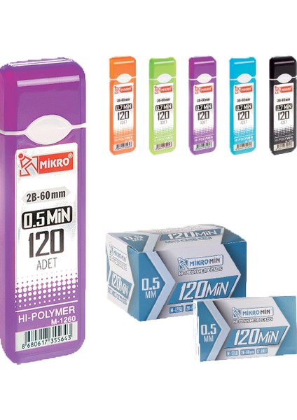 M-1260 60Mm Kurşun Kalem Ucu 0.5 Mm