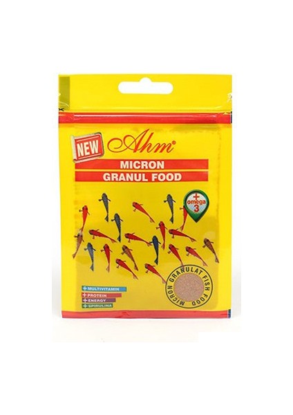 Micron Granul Food 15 Gr Balık Yemi