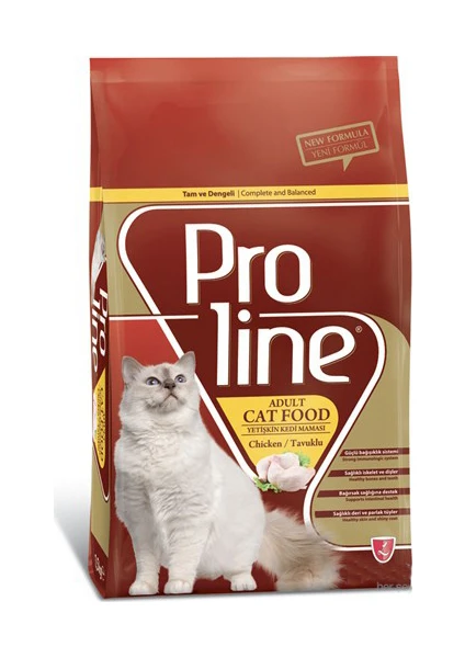 Proline Adult Cat Chicken Tavuklu Yetişkin Kedi Maması 1,5 Kg