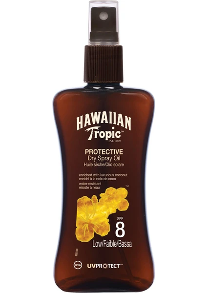 Hawaiian Tropic Yağ Spray Spf8 200Ml