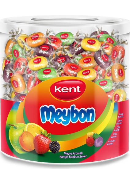 Kent Şeker Meybon Mini Meyveli 504 Gr