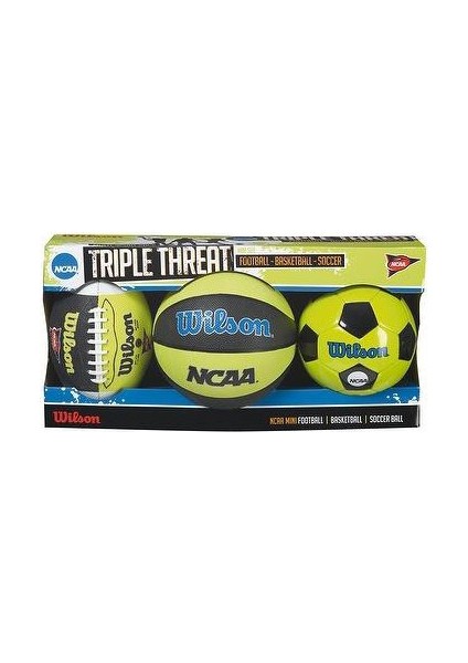 NCAA 3'lü Top Seti - Triple Threat Kit NGBL (WTX0754ID)