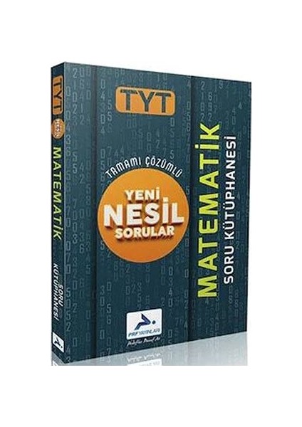 TYT Tamamı Çözümlü Yeni Nesil Matematik Soru Kütüphanesi